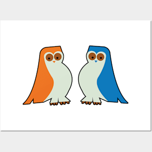 Owls Posters and Art